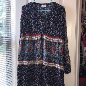 Umgee long sleeve dress